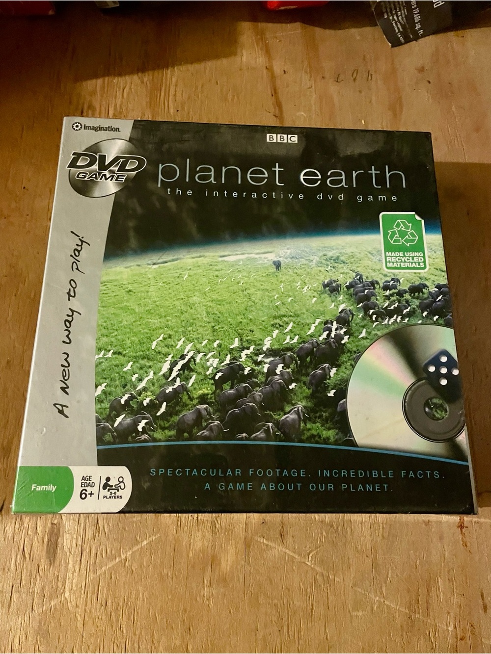 Planet Earth Interactive DVD video game